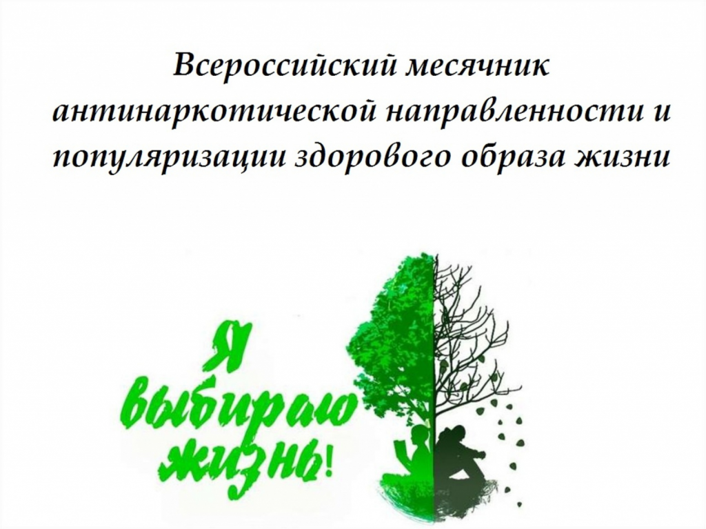 Всероссийский месячник антинаркотической направленности и популяризации здорового образа жизни на территории Ульяновской области.